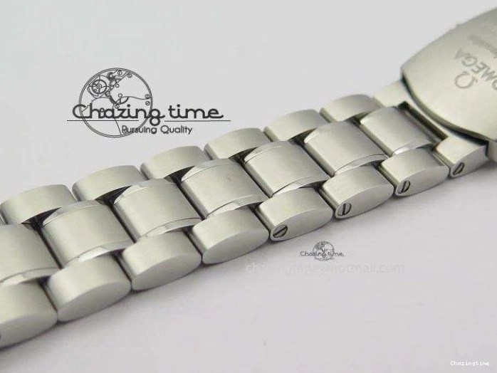 0315 Effortless Speedmaster Apollo 11 On SS Bracelet Manual Winding Chrono Movement 8225